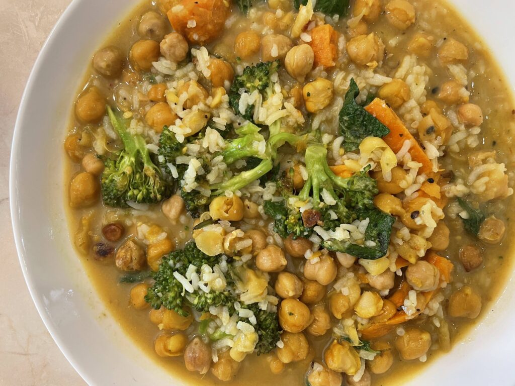 chickpea comfort soup