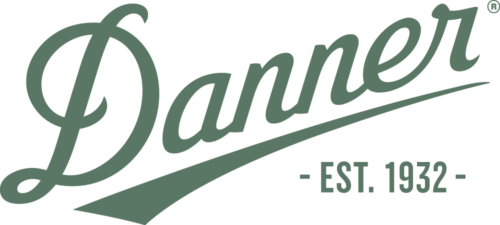 danner logo with a transparent background